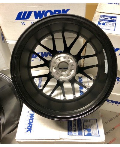 SET 2 JANTES EMOTION M8R 18X9.5" ET30 5X114 WORK WHEELS