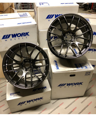 SET 2 JANTES EMOTION M8R 18X9.5" ET12 5X114 WORK WHEELS