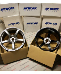 SET 4 JANTES EMOTION T5R 18X9.5" ET38 5X114 WORK WHEELS