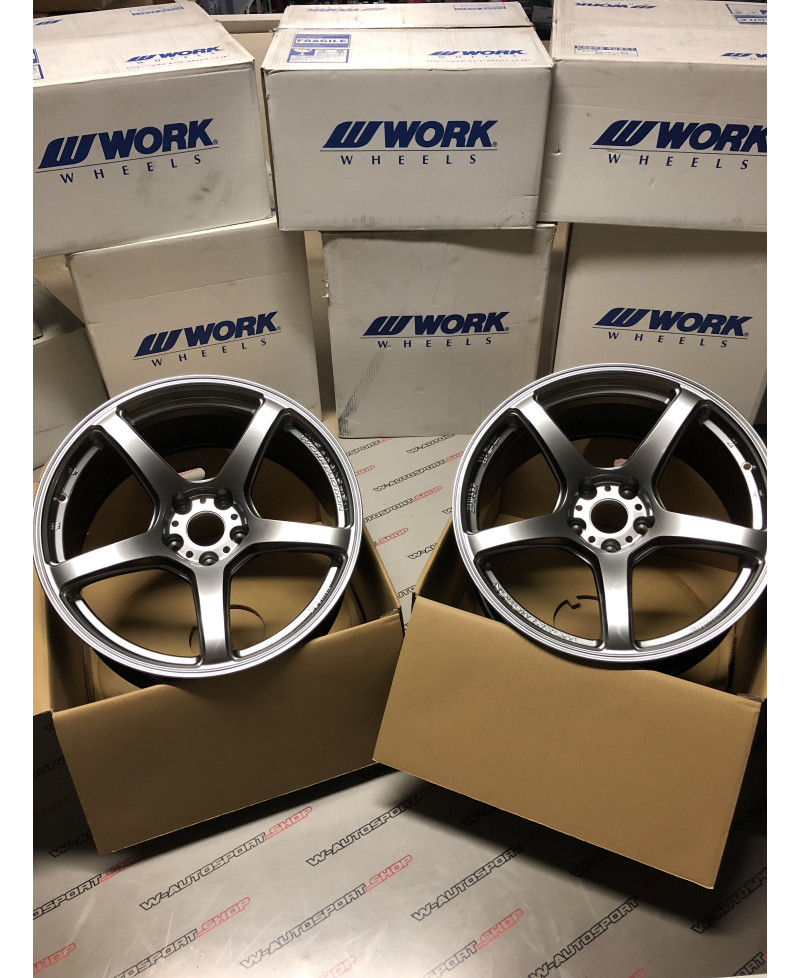 SET 4 JANTES EMOTION T5R 18X9.5" ET38 5X114 WORK WHEELS