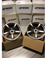 SET 4 JANTES EMOTION T5R 18X9.5" ET38 5X114 WORK WHEELS