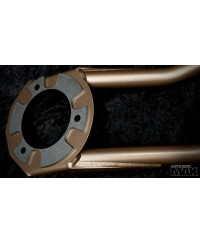 Ensemble de barres de renforcement et de barres de renforcement pour colonne de suspension avant E36