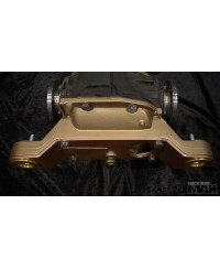  E36 Solid Diff Cover Plaque de renforcement et bagues arrière