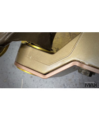  E36 Solid Diff Cover Plaque de renforcement et bagues arrière