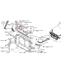 PLAQUE ASSEMBLAGE TRAVERSE SUPERIEUR