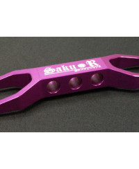 SUPPORT BATTERIE ALUMINIUM NOIR LARGE EPR SAKU-R