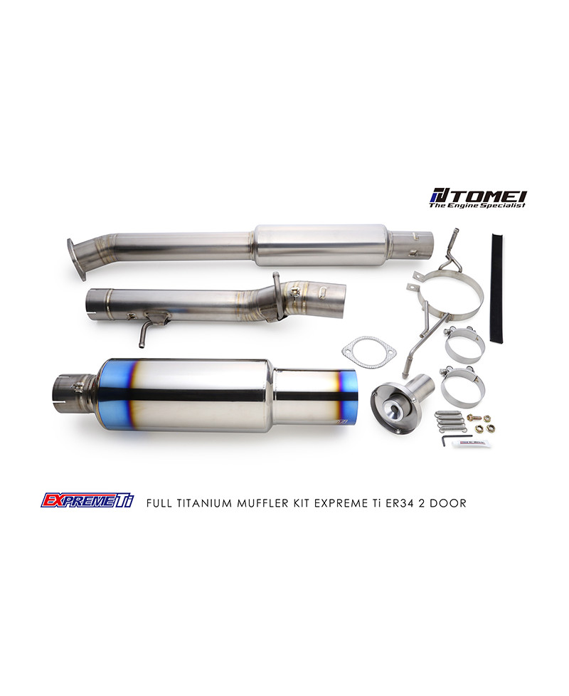 CATBACK TITANE NISSAN R34 2 PORTES TOMEI