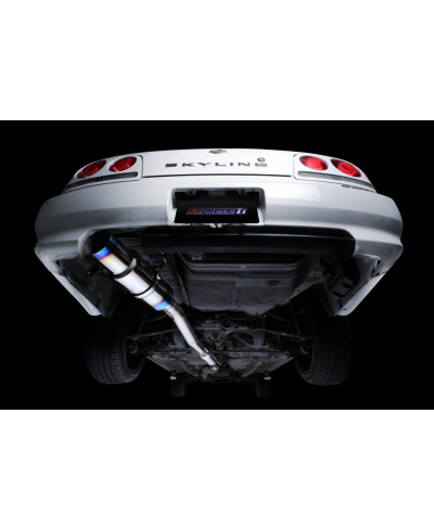 CATBACK TITANE NISSAN R34 RB25DET 4 PORTES TOMEI