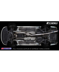 CATBACK TITANE NISSAN R34 RB25DET 4 PORTES TOMEI