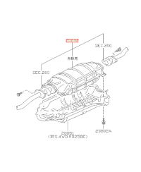 CATALYSEUR R34 GT-T OEM 