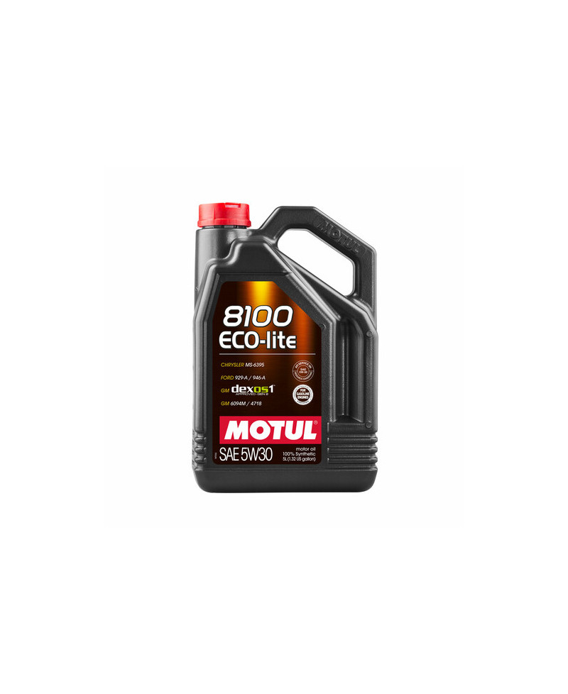 HUILE MOTEUR 8100 ECO-LITE 5W30 MOTUL - 1L
