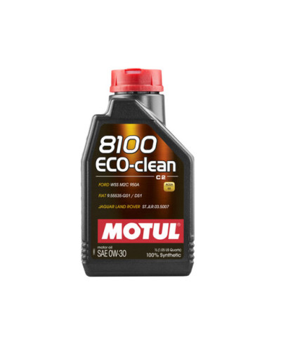 HUILE MOTEUR 8100 ECO-CLEAN 0W30 C2 MOTUL - 1L