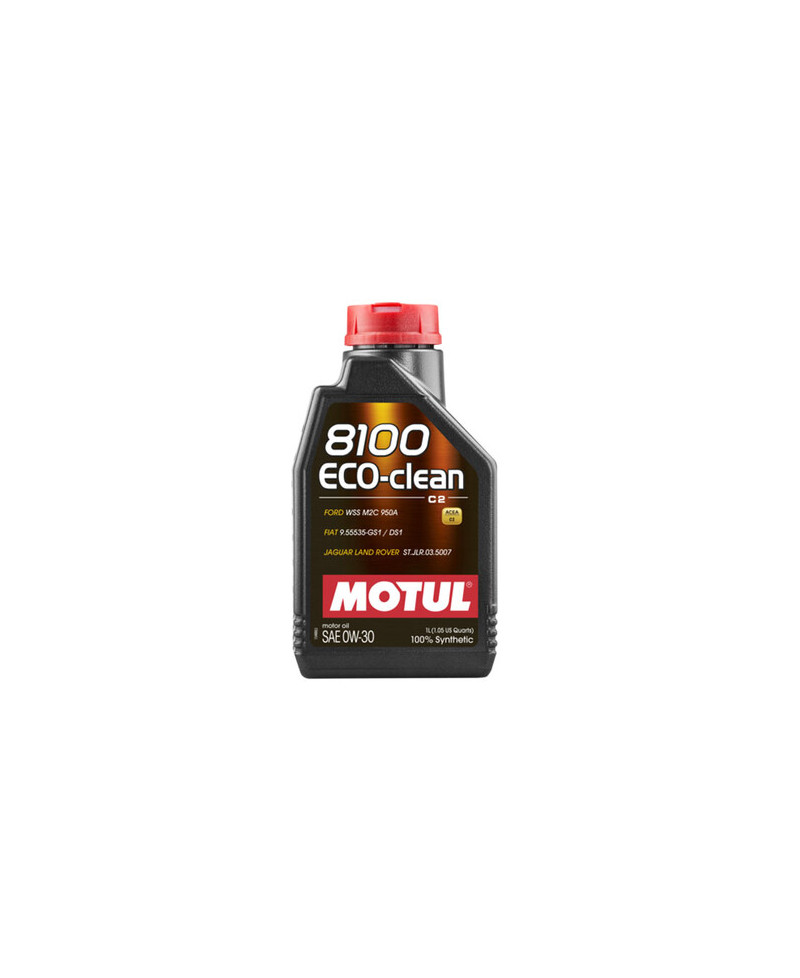 HUILE MOTEUR 8100 ECO-CLEAN 0W30 C2 MOTUL - 1L