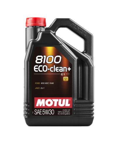 HUILE MOTEUR 5W30 C2 ECO-CLEAN+ C1 MOTUL - 5L