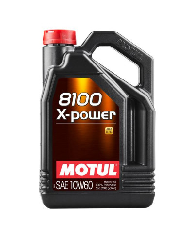 HUILE MOTEUR 8100 X-POWER 10W60 MOTUL - 5L