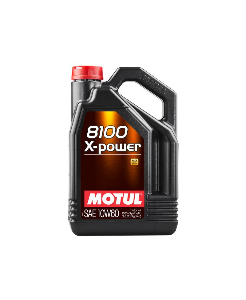 HUILE MOTEUR 8100 X-POWER 10W60 MOTUL - 5L