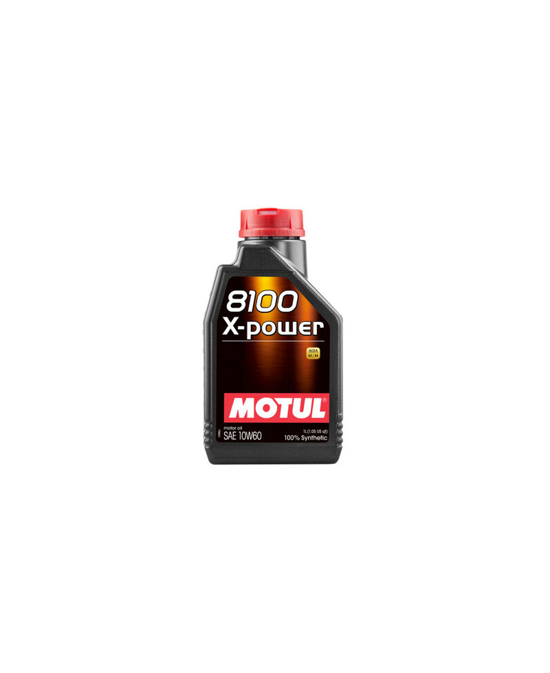HUILE MOTEUR 8100 X-POWER 10W60 MOTUL - 1L