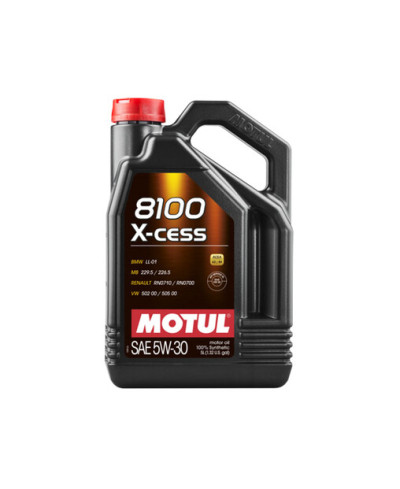 HUILE MOTEUR 8100 X-CELL 5W30 MOTUL - 5L