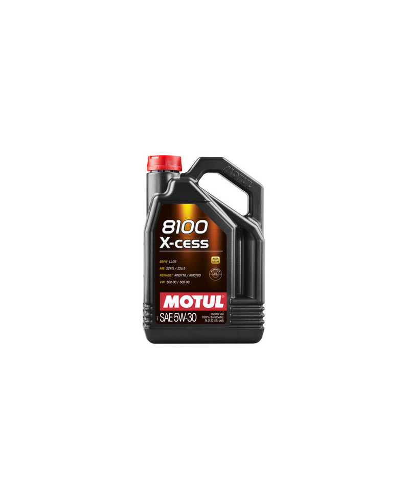 HUILE MOTEUR 8100 X-CELL 5W30 MOTUL - 5L