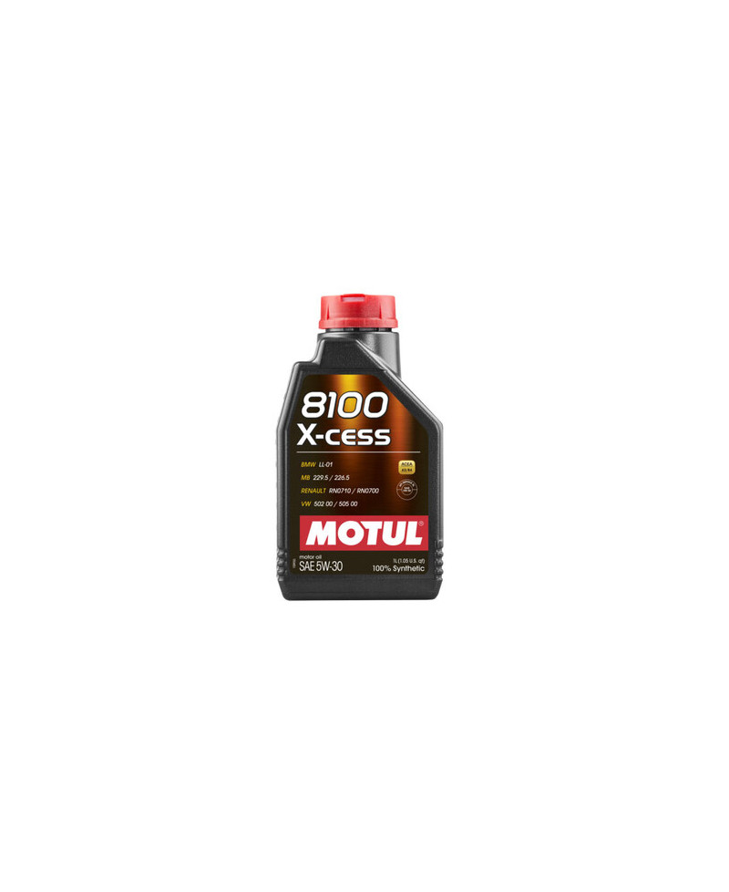 HUILE MOTEUR 8100 X-CELL 5W30 MOTUL - 1L
