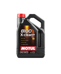 HUILE MOTEUR 8100 X-CLEAN+ 5W30 MOTUL - 5L
