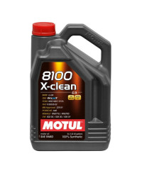 HUILE MOTEUR 8100 X-CLEAN 5W40 MOTUL - 1L