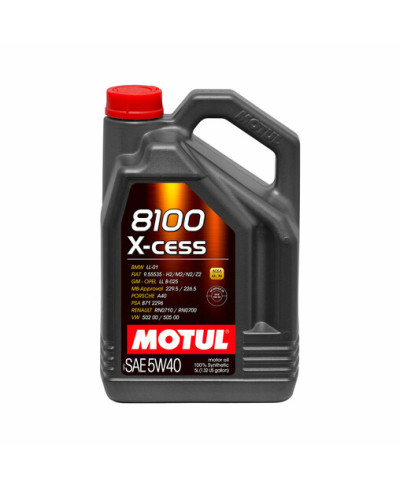 HUILE MOTEUR 8100 X-CESS 5W40 MOTUL - 1L