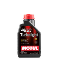 HUILE MOTEUR 4100 TURBOLIGHT 10W40 MOTUL - 1L