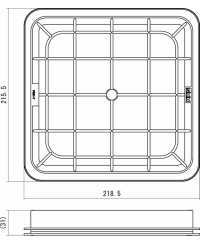 FILTRE À AIR TYPE 1 SUBARU GR8 / GH8 HKS
