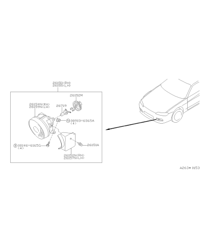 ENJOLIVEUR ANTIBROUILLARD S15 NISSAN 