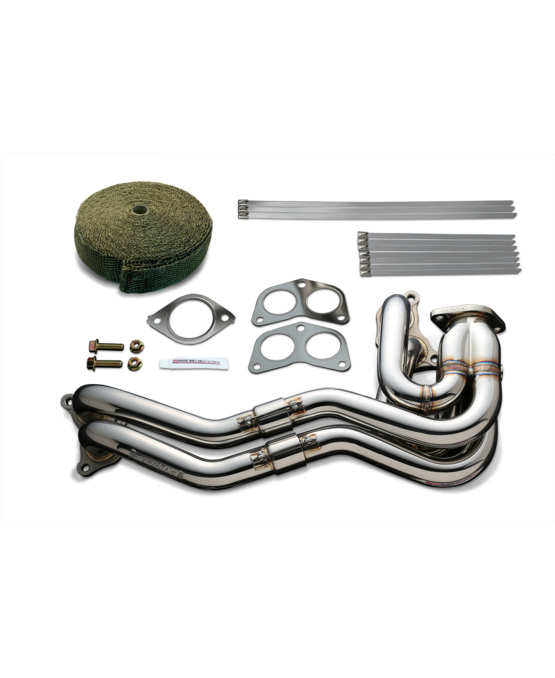 COLLECTEUR INOX BANDES THERMIQUES TITANE GT86 / BRZ TOMEI