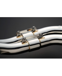 COLLECTEUR INOX BANDES THERMIQUES TITANE GT86 / BRZ TOMEI