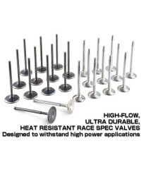 SET 16 SOUPAPES RACING MITSUBISHI 4B11 LANCER TOMEI