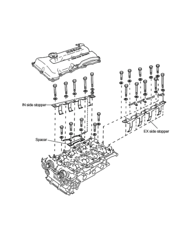 ROCKER ARM STOPPERS SR20DET TOMEI