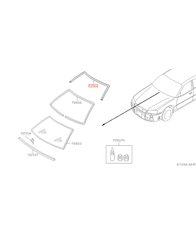 ENJOLIVEUR PAREBRISE SKYLINE R34