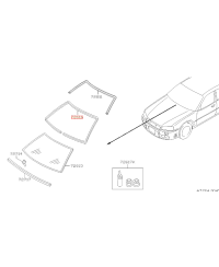JOINT MOUSSE PAREBRISE LUNETTE ARRIERE NISSAN