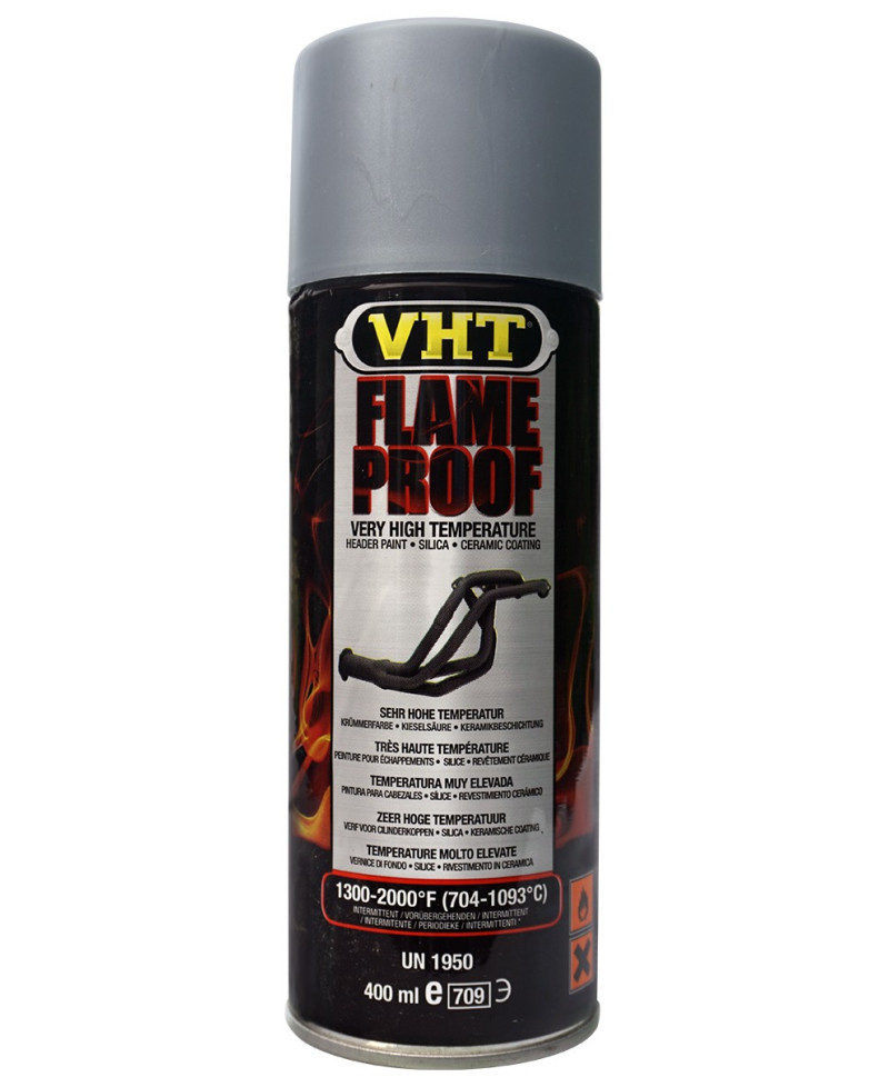 PEINTURE TRES HAUTE TEMPERATURE ARGENT MAT VHT