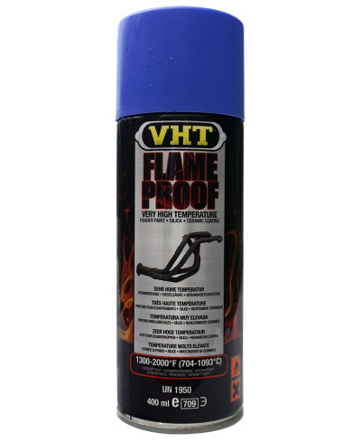 PEINTURE TRES HAUTE TEMPERATURE BLEU MAT VHT