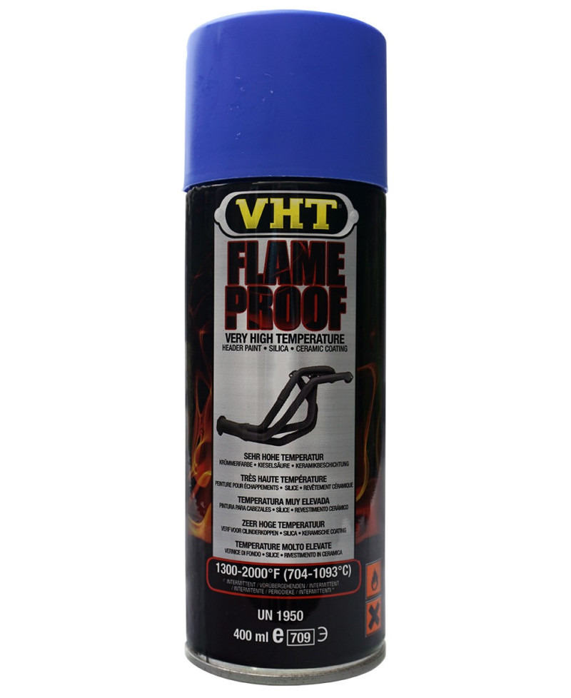 PEINTURE TRES HAUTE TEMPERATURE BLEU MAT VHT