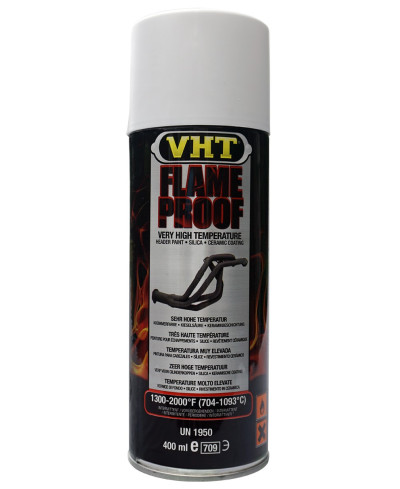 PEINTURE TRES HAUTE TEMPERATURE ROUGE MAT VHT