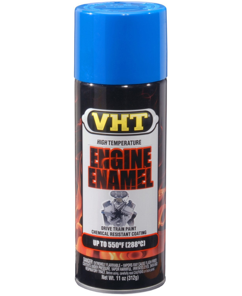 PEINTURE MOTEUR HAUTE TEMPERATURE ET RESISTANCE BLEU CLAIR VHT