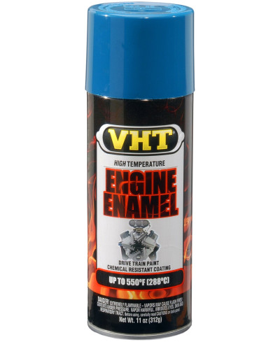 PEINTURE MOTEUR HAUTE TEMPERATURE ET RESISTANCE BLEU GM VHT