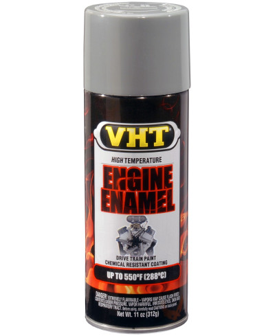 PEINTURE MOTEUR HAUTE TEMPERATURE ET RESISTANCE GRIS FORD VHT
