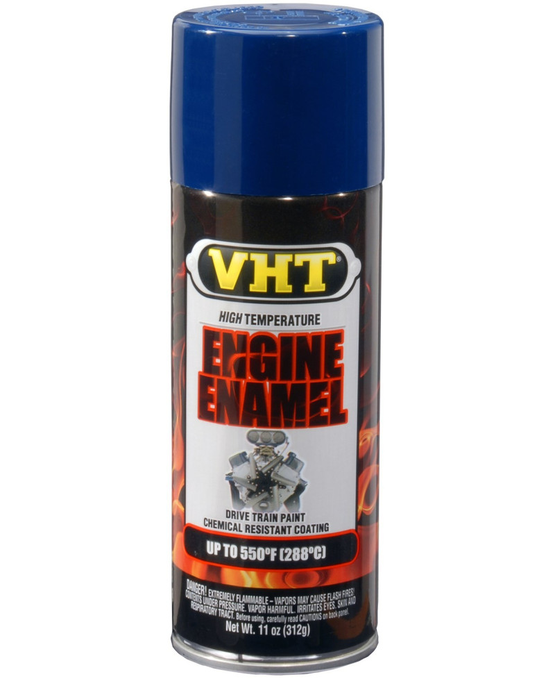 PEINTURE MOTEUR HAUTE TEMPERATURE ET RESISTANCE BLEU FORD VHT