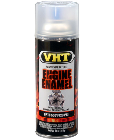 PEINTURE MOTEUR HAUTE TEMPERATURE ET RESISTANCE TRANSPARENTE BRILLANT VHT