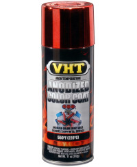 PEINTURE HAUTE TEMPERATURE METALLISEE ROUGE ANODISE VHT