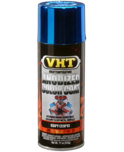PEINTURE METALLISEE HAUTE TEMPERATURE BLEU ANODISE VHT