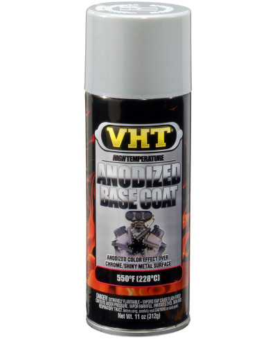 PEINTURE METALLISEE HAUTE TEMPERATURE GRIS ANODISE VHT