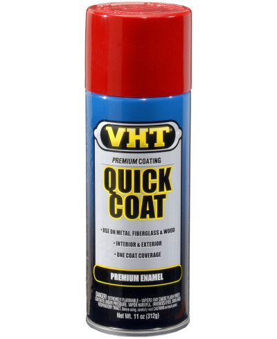 PEINTURE SECHAGE RAPIDE ROUGE VHT