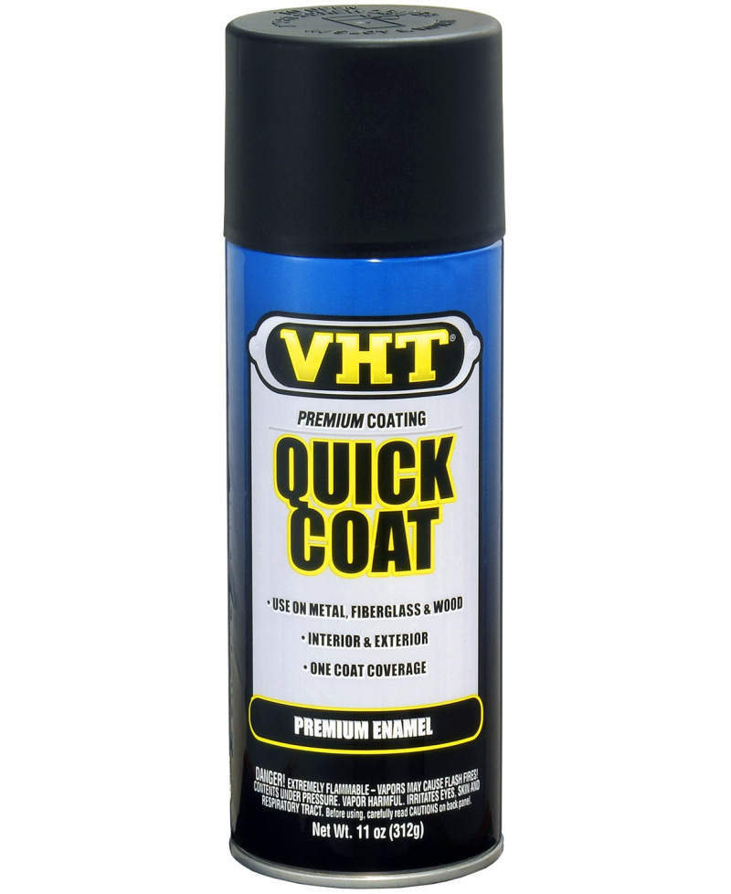 PEINTURE SECHAGE RAPIDE NOIR SATIN VHT